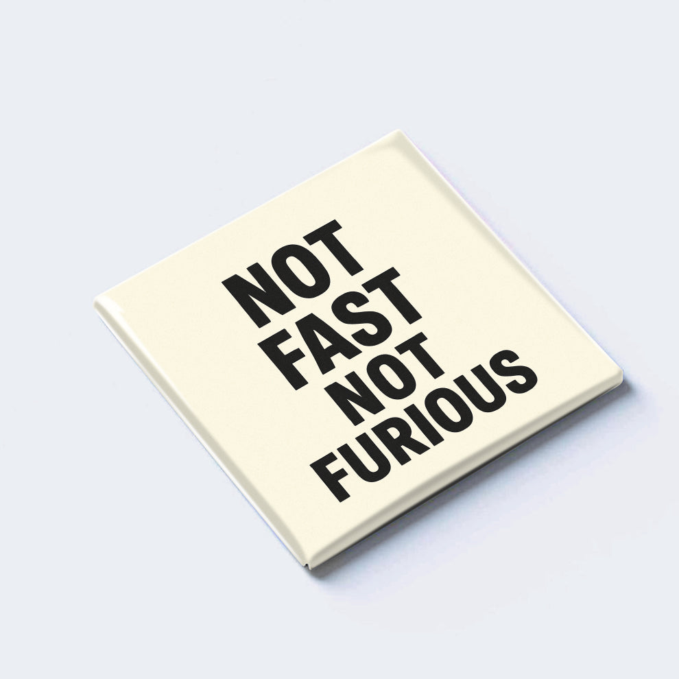 NOT FAST NOT FURIOUS